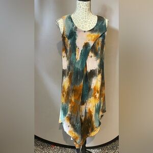 Parsley and Sage hippie / boho multi layer dress. bohemian gypsy